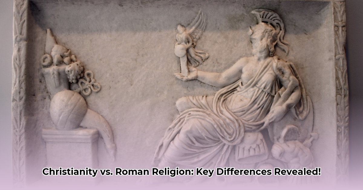 how does christianity differ from ancient roman religion edited