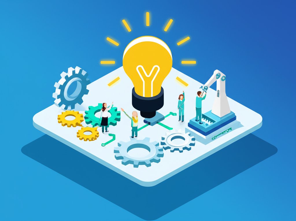 Abstract digital brain with glowing connections, representing innovation and technological advancement.