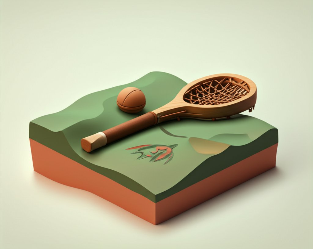 Vintage lacrosse sticks and a weathered ball evoke the sport's rich history and origins.