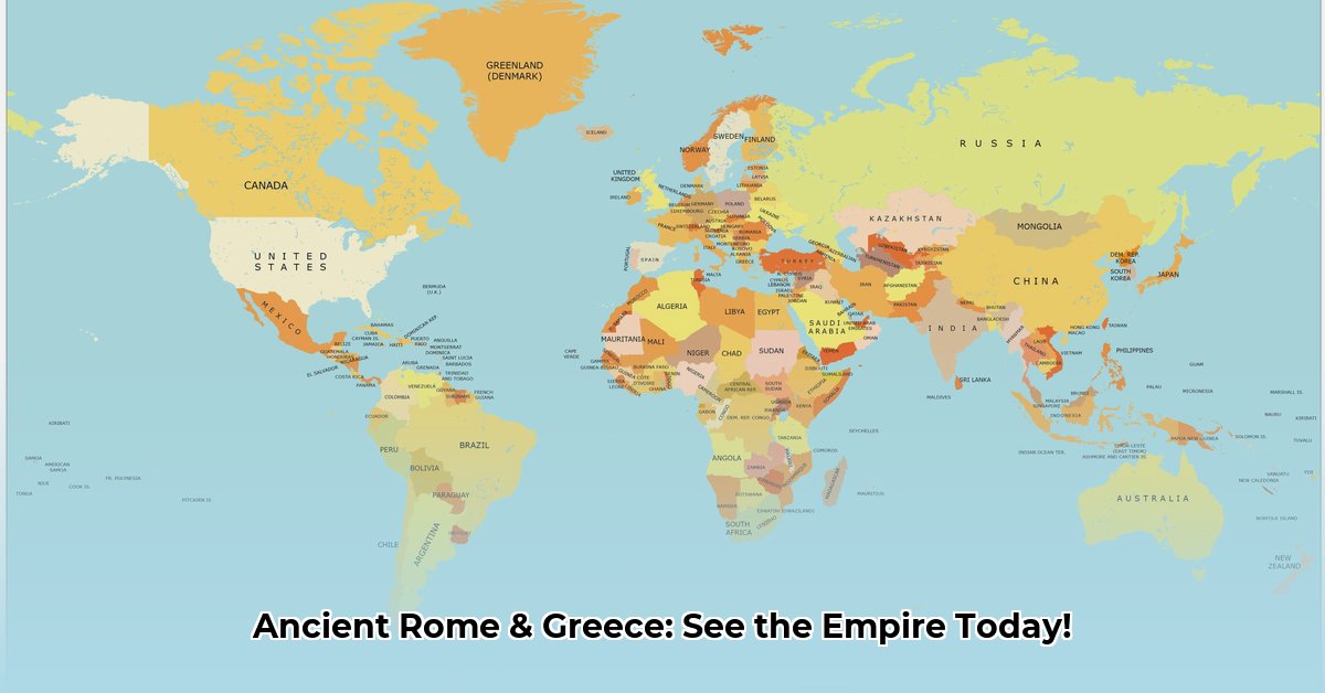 map of ancient rome and greece edited