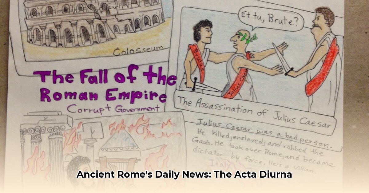newspapers in ancient rome edited