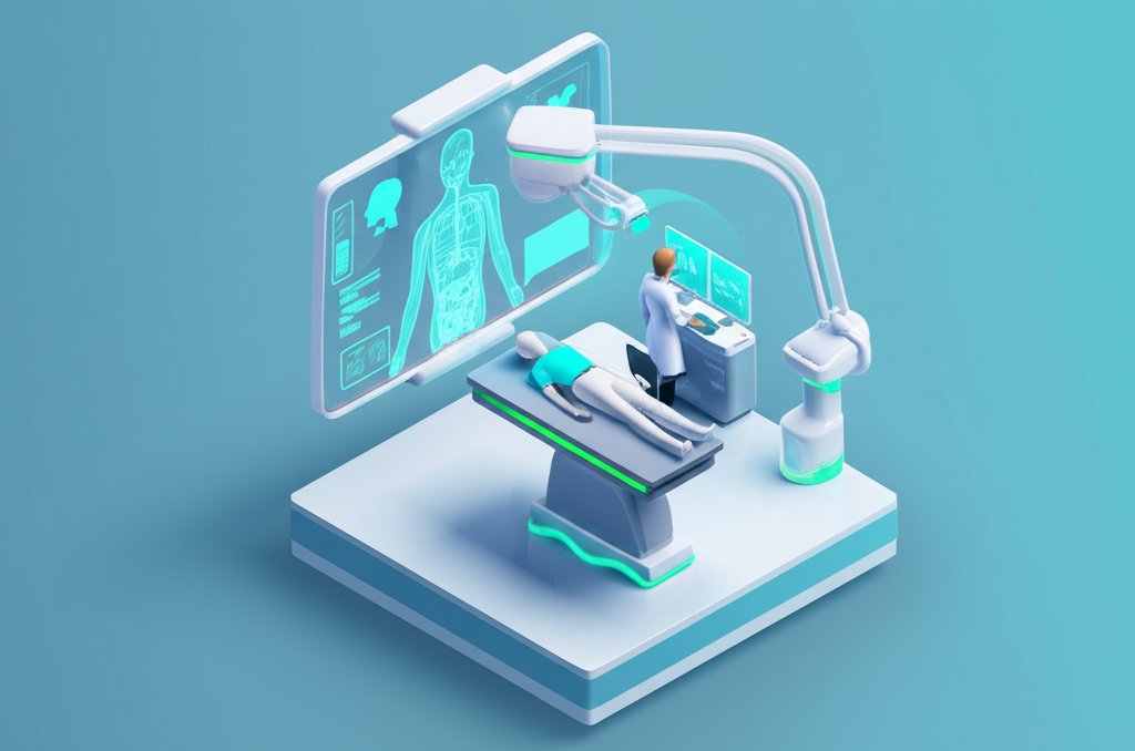 Medical scan showing internal organs, visualizing non-invasive diagnostic imaging technology.