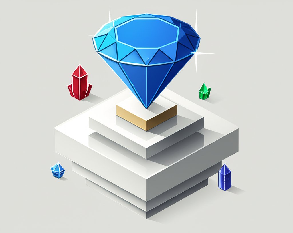 A collection of shimmering, rare gemstones in various shapes, sizes, and colors.