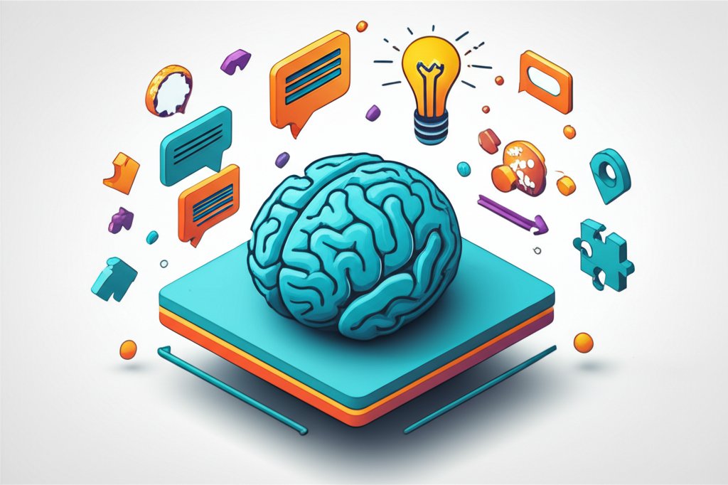 Lightbulb transformed into a human brain, symbolizing innovation and reshaped thinking.