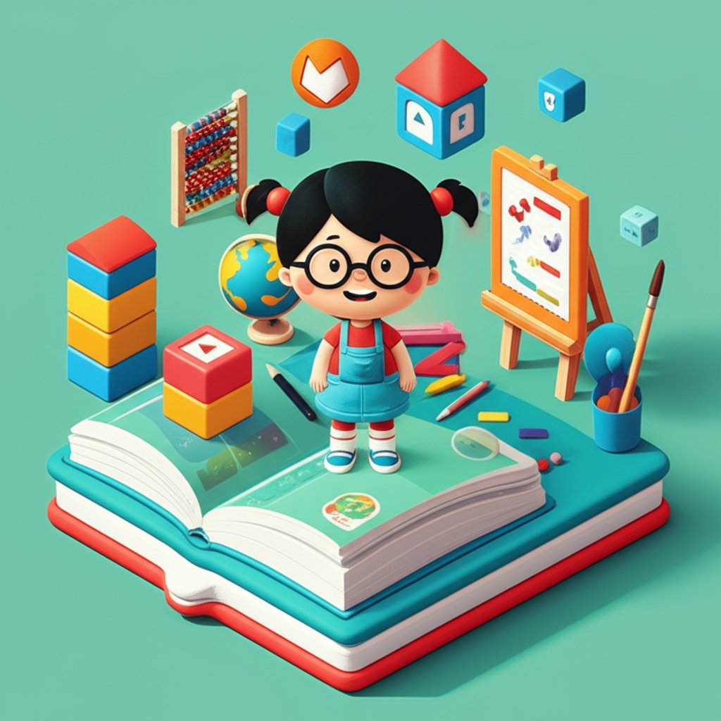 Children engaging with educational games and materials from the Rosie's Rules curriculum.