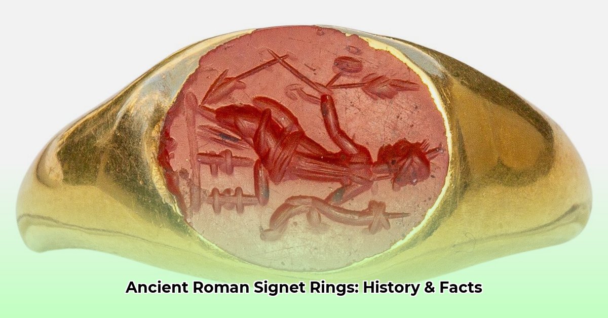 Unveiling signet ring ancient rome: History, trends, symbolism & facts