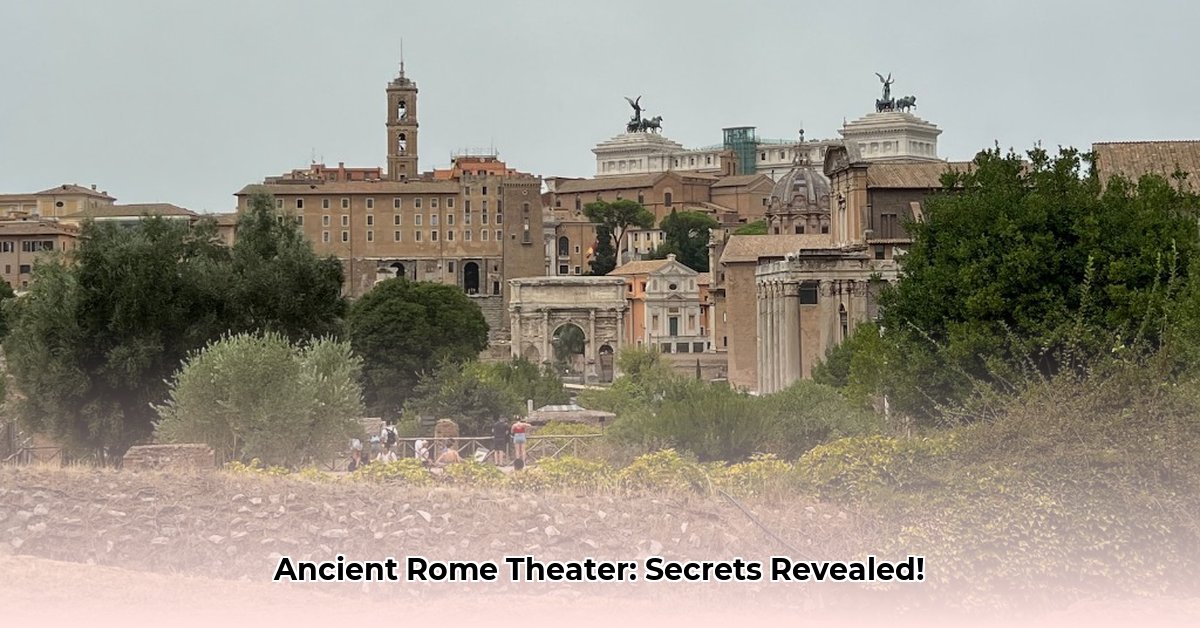 theater of ancient rome edited