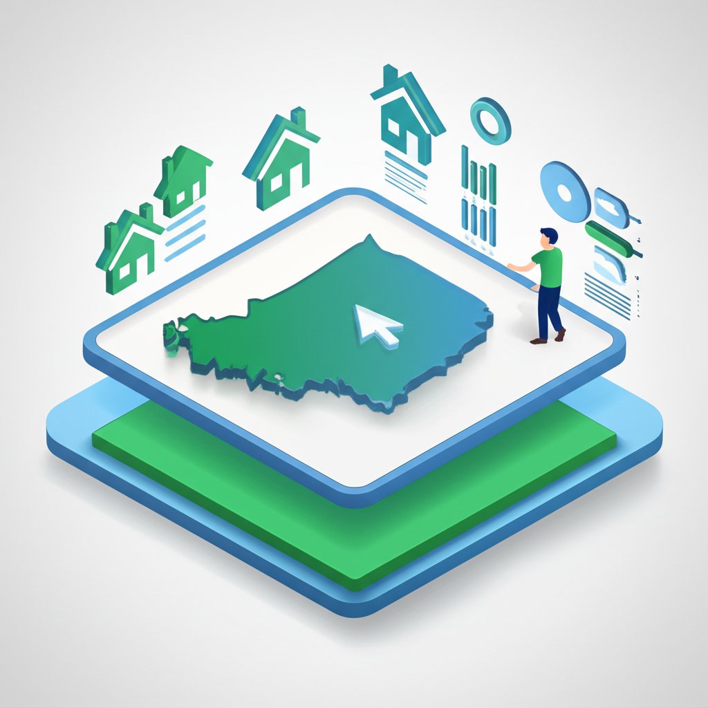 Vermillion County, Indiana property search results with maps and property details.