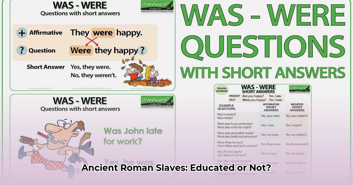 were slaves educated ancient rome edited