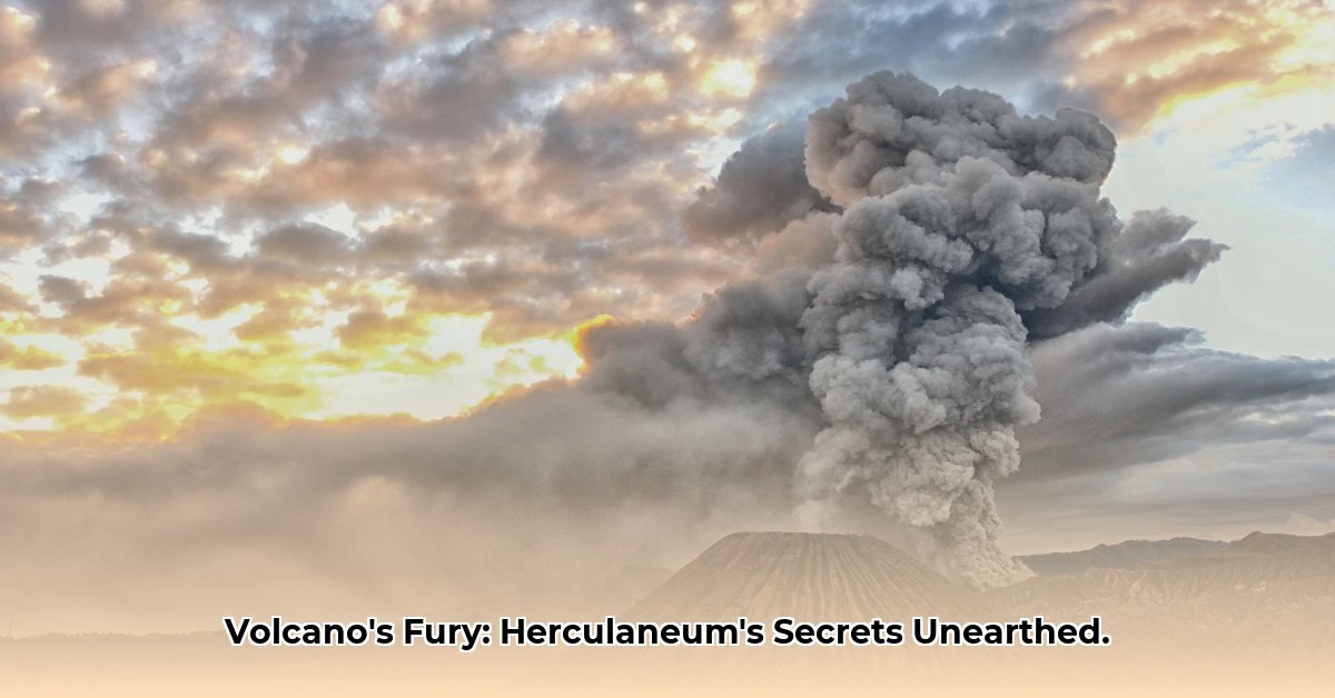 which volcano destroyed the ancient roman town of herculaneum edited