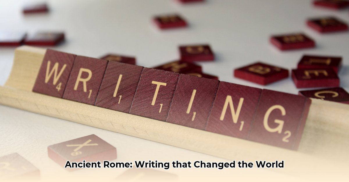 writing in ancient rome edited