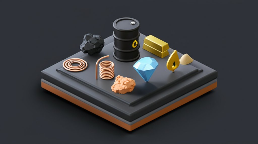 Here are a few options for a descriptive alt text (under 15 words) for an image about 10 Non-Renewable Resources:  *   **Infographic showing ten non-renewable resources like coal, oil, and natural gas.**