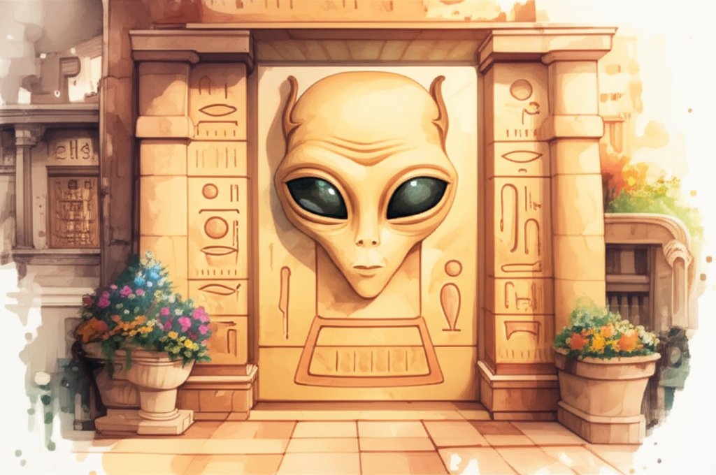 Alien Hieroglyphics In Egypt: Signs Of Extraterrestrial Contact?