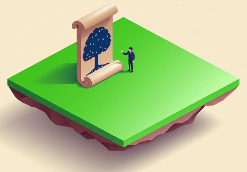 Text: Text on a document explains the allodial system of land ownership.