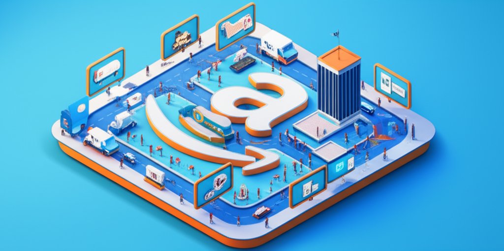 Amazon's influence: Wealth foundation, showcasing Bezos' e-commerce empire and market dominance.