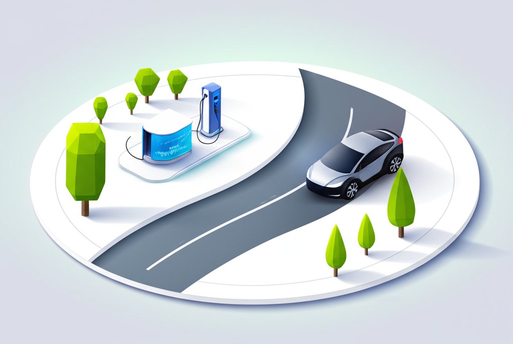A sleek silver sports car speeds down a winding coastal road on a sunny day.