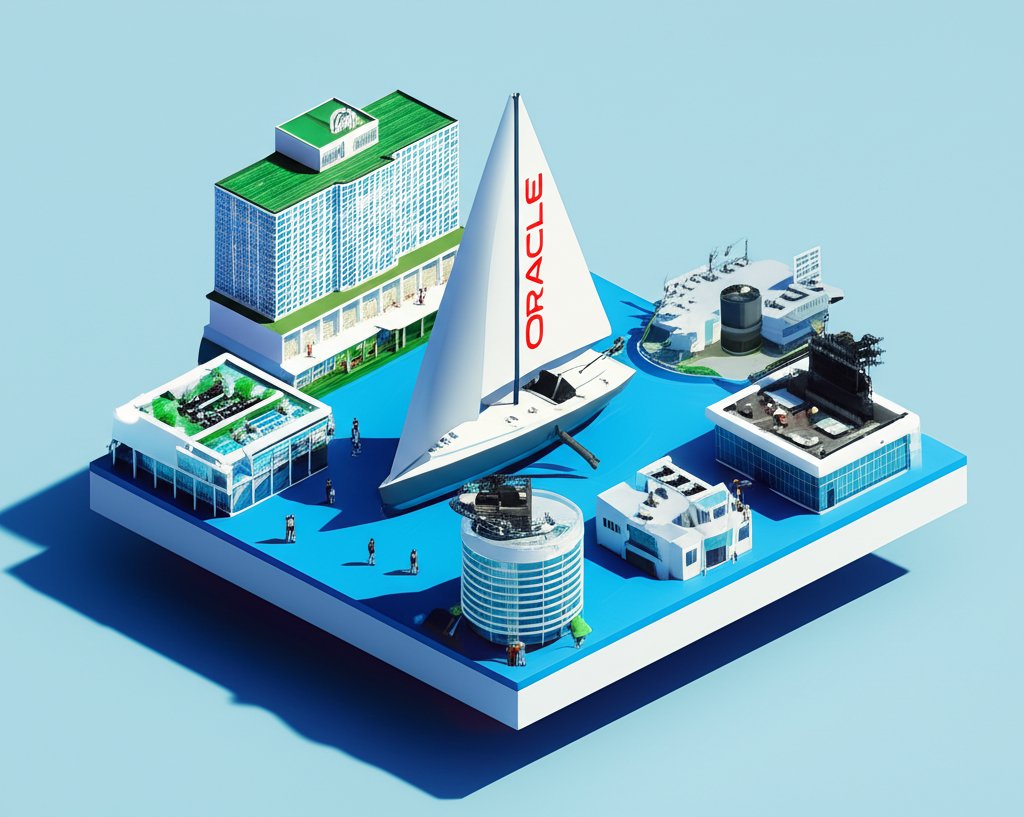 Larry Ellison's diverse investments beyond Oracle, showcasing his portfolio.