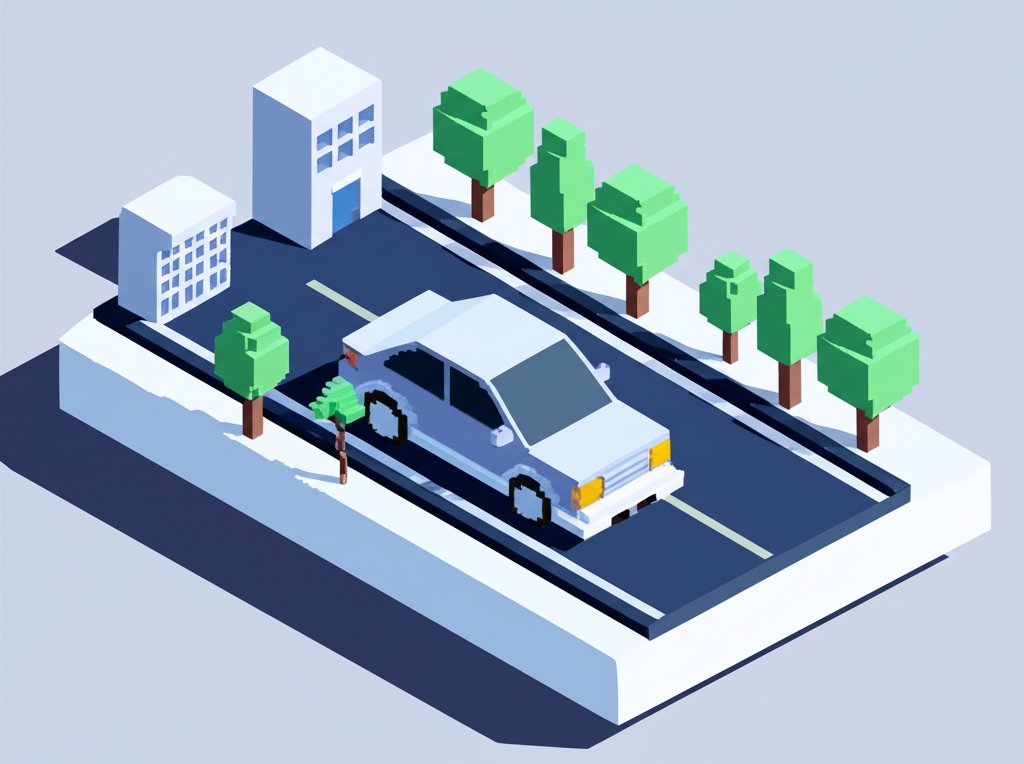 Silver Toyota Camry parked on a sunny street, showcasing its sleek design and modern features.