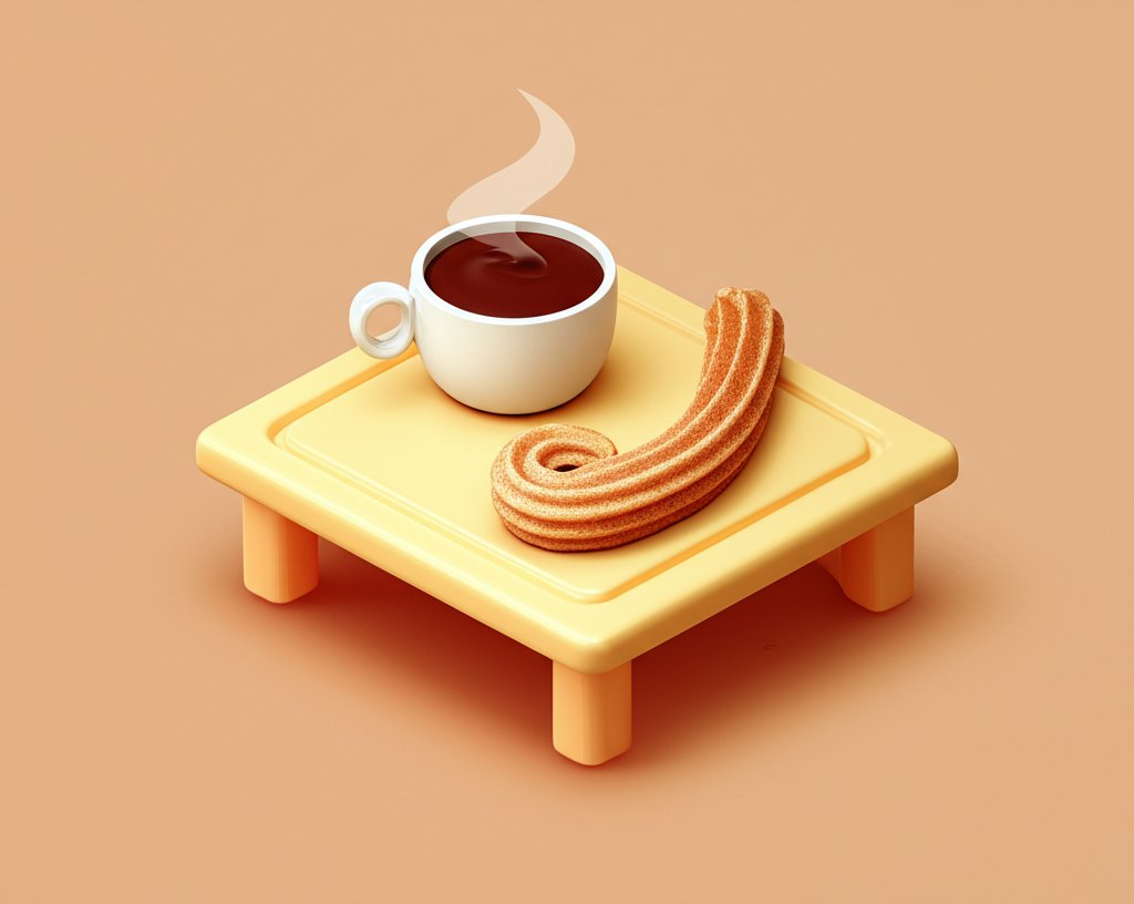 Crisp, golden churros dusted with cinnamon sugar, served with a rich chocolate dipping sauce.