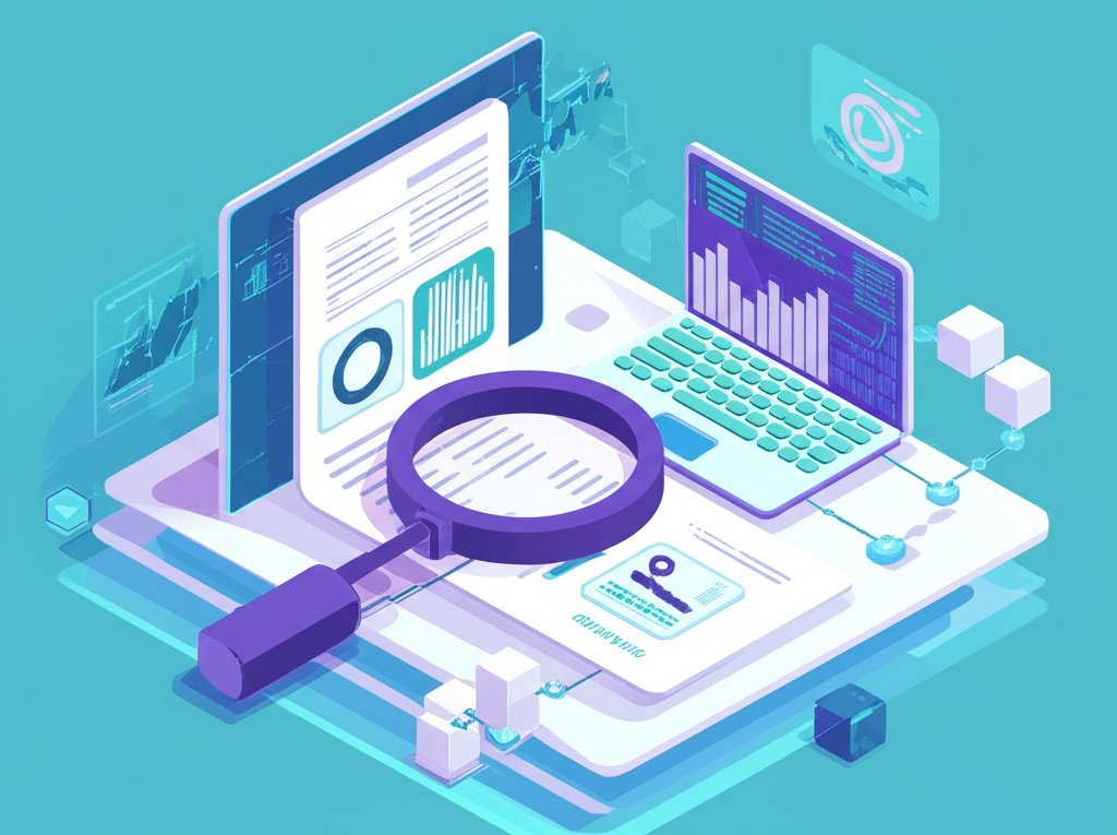 Close-up of a document with charts and graphs, titled Crypto Whitepaper Analysis.