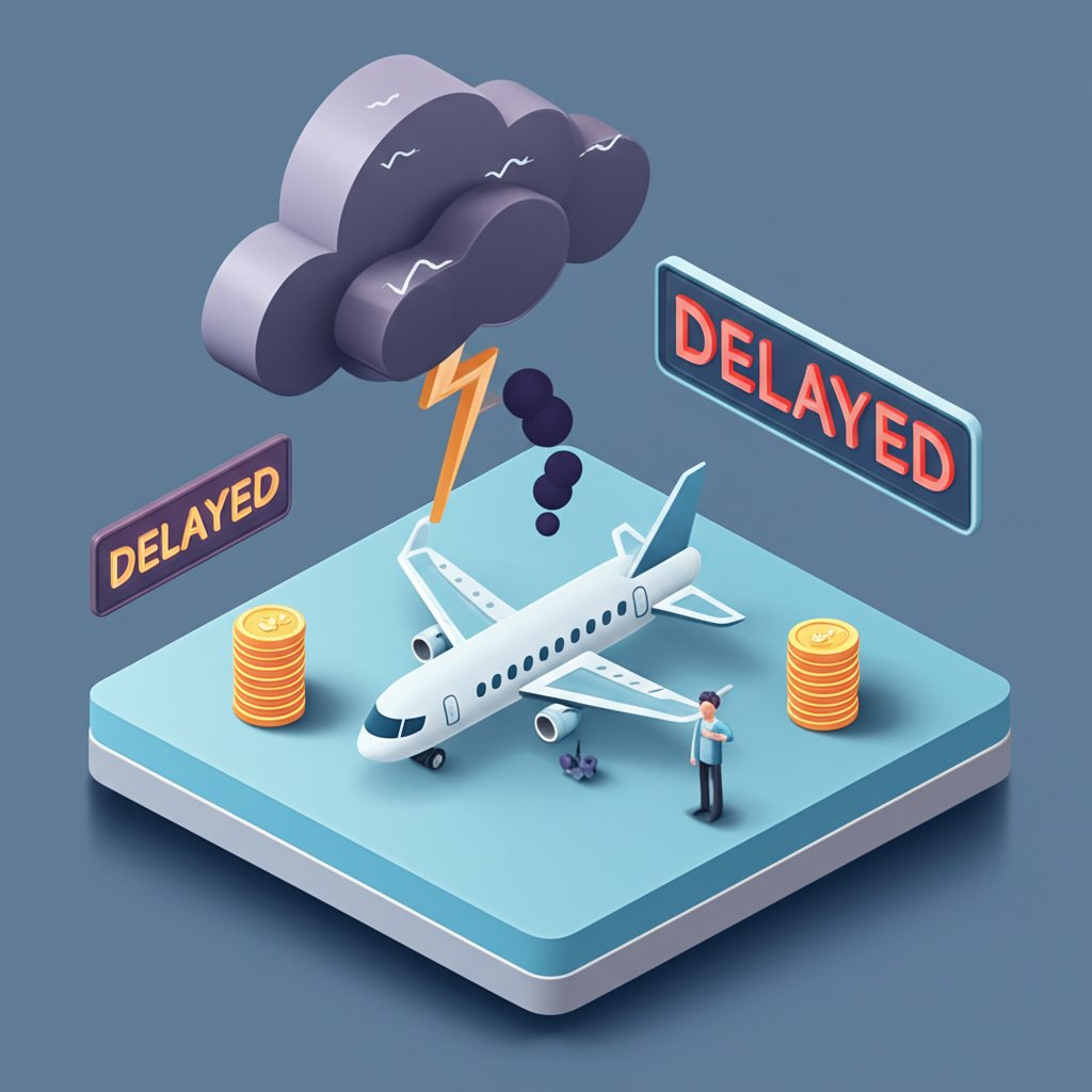 High cost, pollution, and weather delays are key disadvantages of air transport.