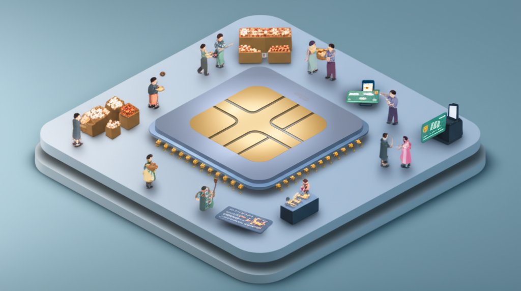 EMV chip card evolution: Enhanced security, reducing fraud, and safer transactions.