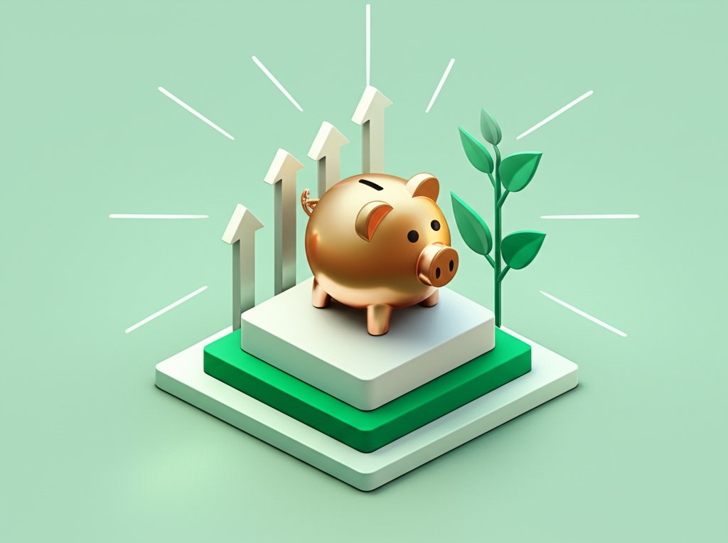 A stylized graphic of a tree with coins as leaves, representing the growth of endowment funds.