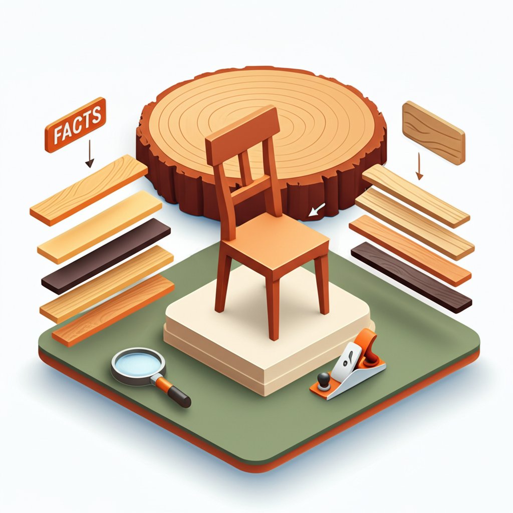 Close-up of wood furniture showcasing grain patterns, highlighting durability and natural beauty.