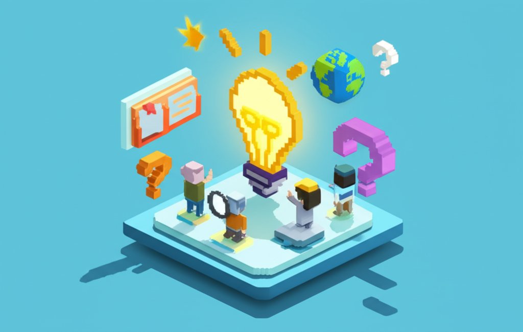 Fun facts graphic with colorful icons and text bubbles, highlighting surprising information.