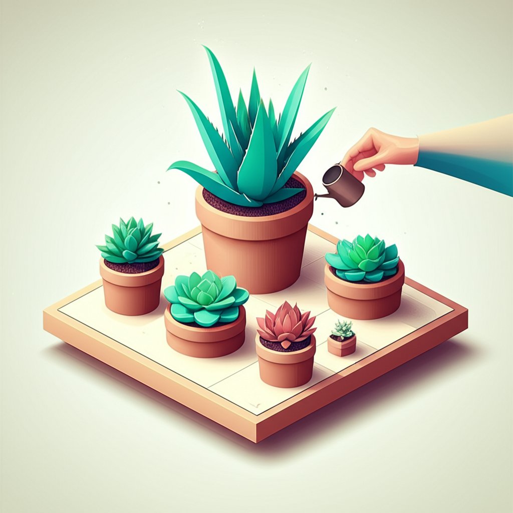 Close-up of vibrant green succulents, symbolizing healing and tranquility.