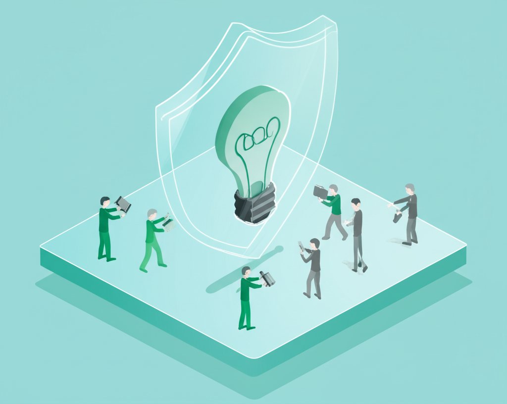 IP battles: innovation protection, challenges, and legal conflicts.