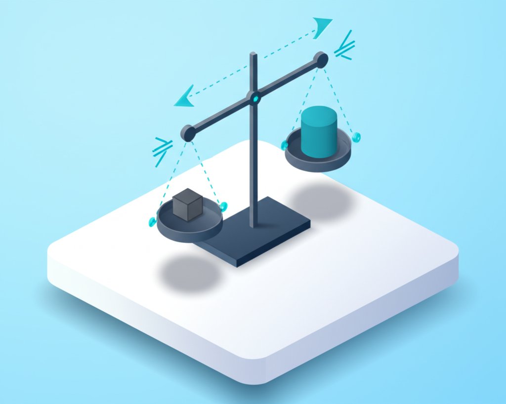 Scale displaying a weight conversion of kilograms to pounds, showing the equivalent values.