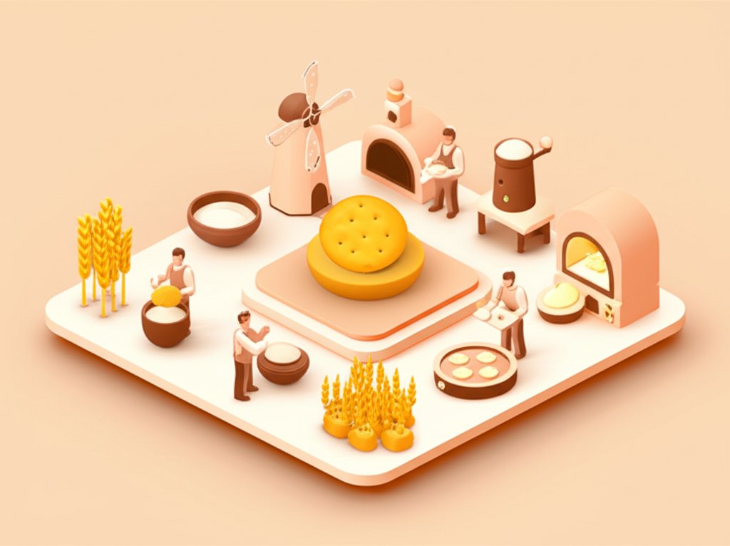 Crackers laid out on a wooden board, ready for toppings and appetizers.