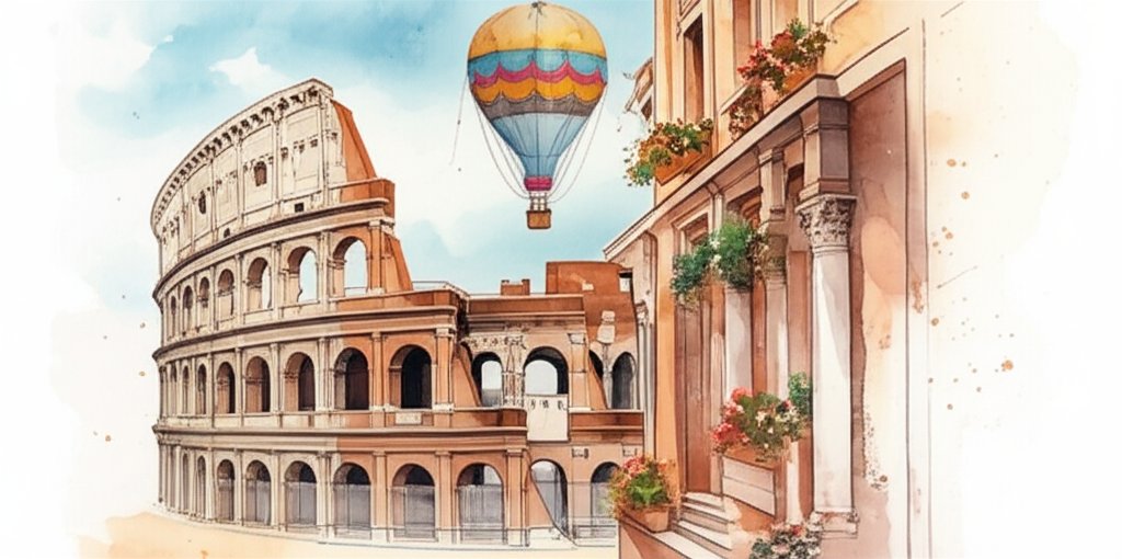 Colosseum ruins: Ancient Roman history, amphitheater, gladiator fights, and tourist attraction.
