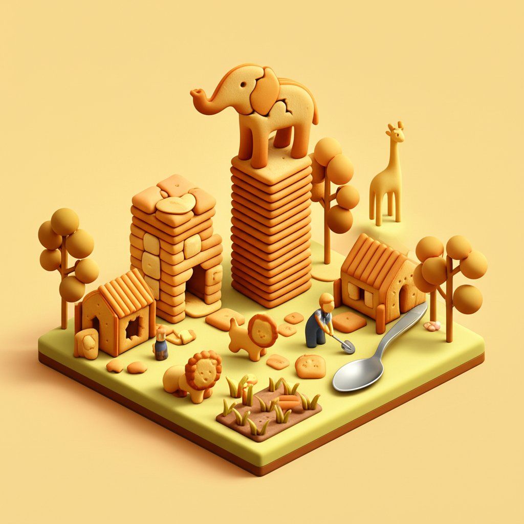 Creative animal cracker repurposing ideas beyond snacking. Fun food crafts and recipes.