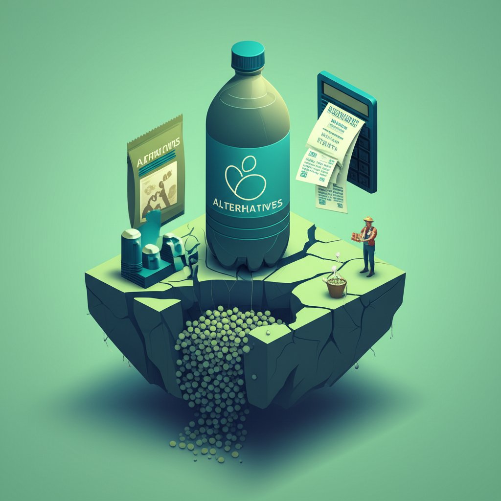Plastic's origins & early rebates: Historical image of innovation and consumer incentives.