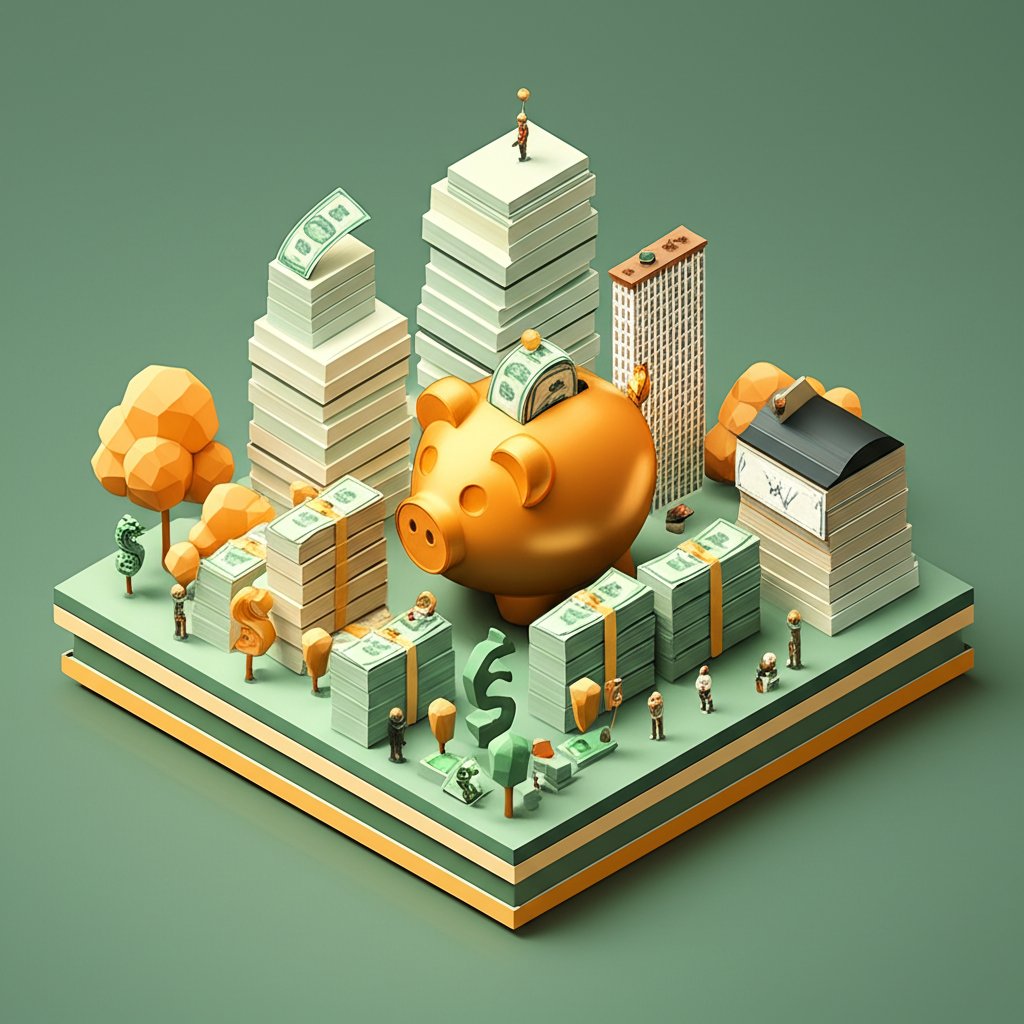 Buffett's investment strategy: Building blocks graphic illustrating value investing success.