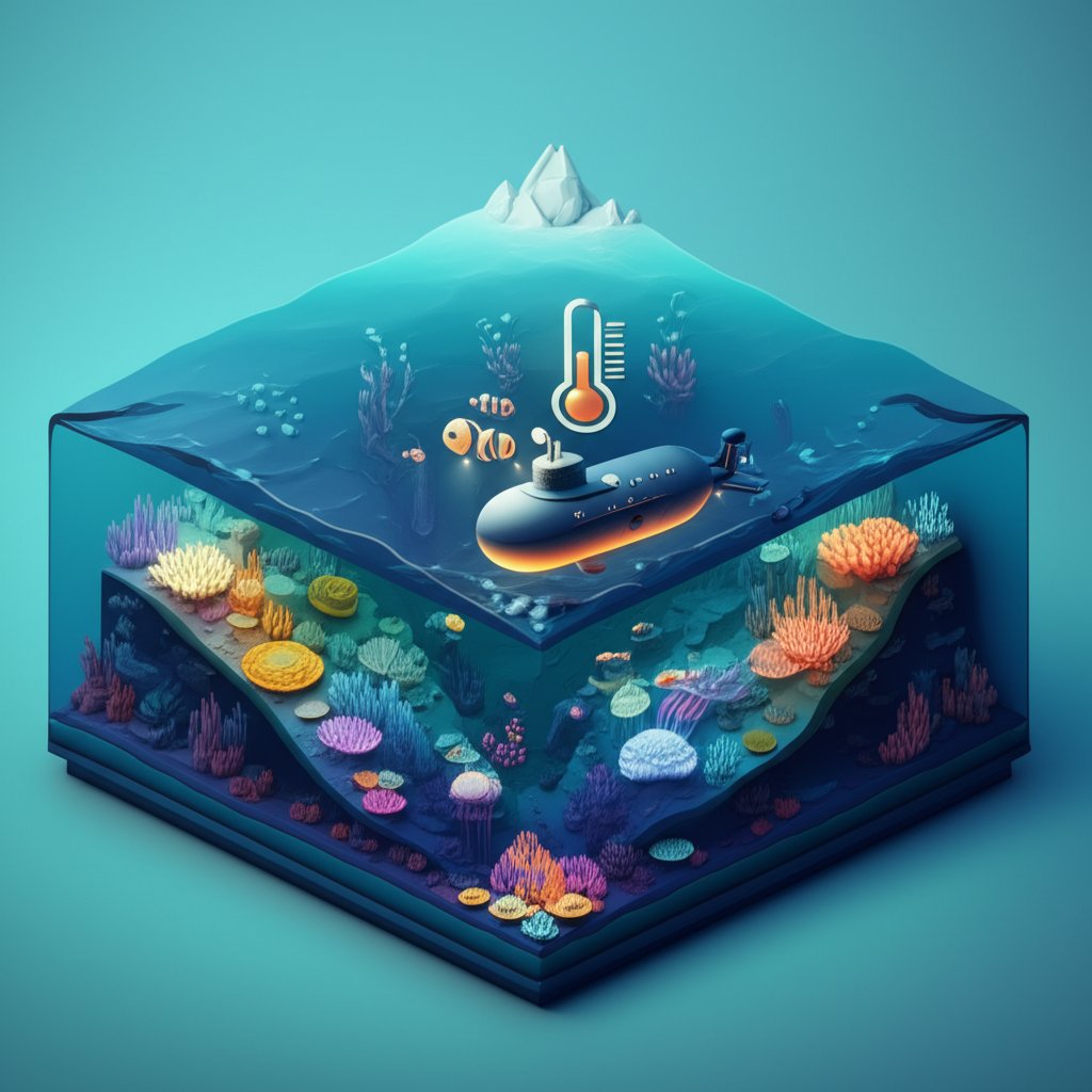 Deep sea exploration: Pressure, temperature, and water's phase transitions explained.