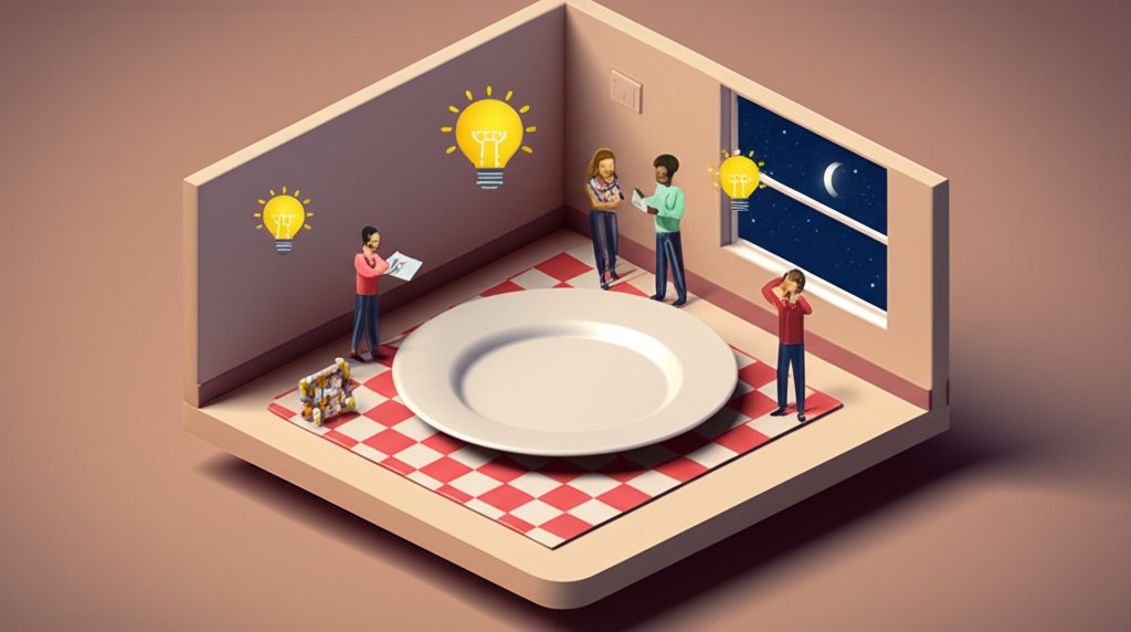 Dinner That Changed Everything: Innovation born from necessity. Food, invention, problem-solving.