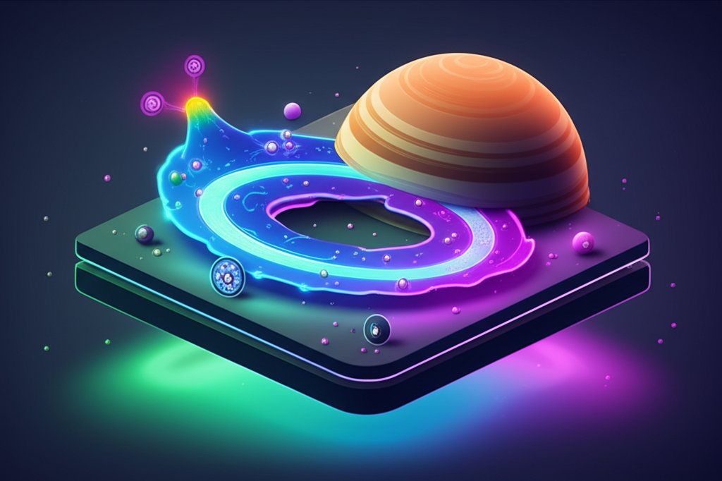 Io torus: Glowing plasma and ions surrounding Jupiter, part of The Players Inside.