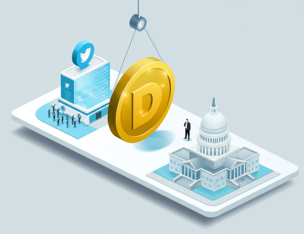 Musk's finances: Political pendulum, endorsements, DOGE coin, influence.