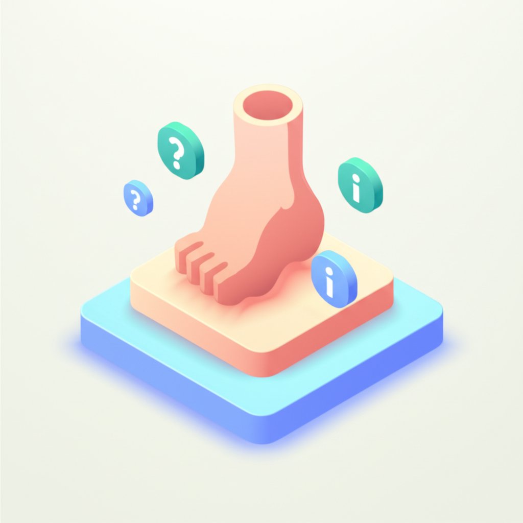 Close-up of human toes with fun facts or quiz questions relating to toe trivia.