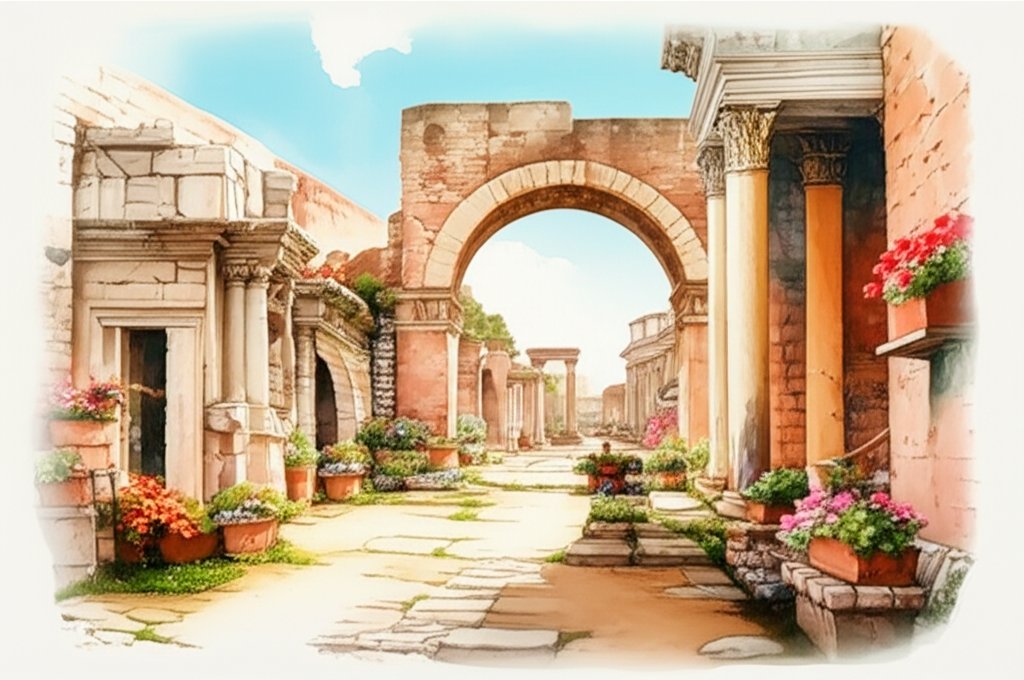 Archaeological dig site reveals ancient artifacts, unearthing civilization's building blocks.