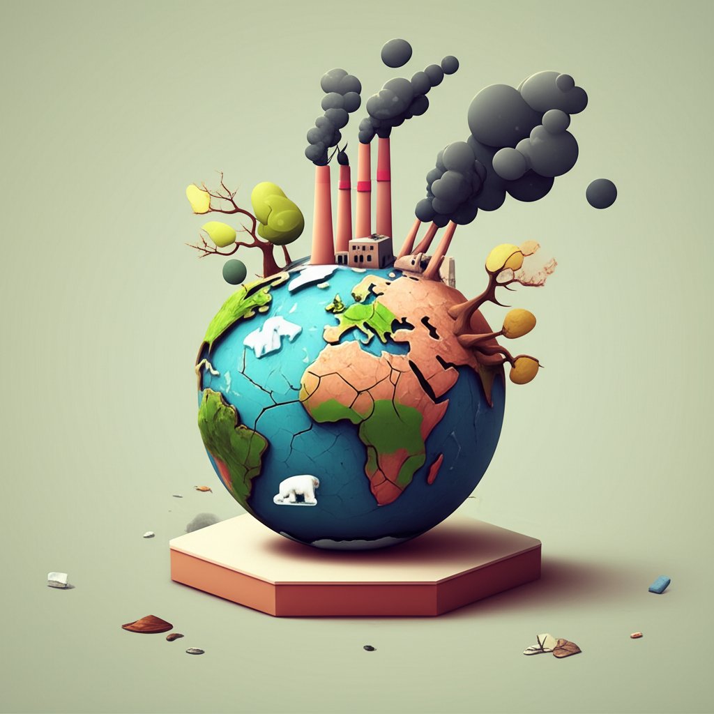 Polluted air and water show the urgent need for environmental action.