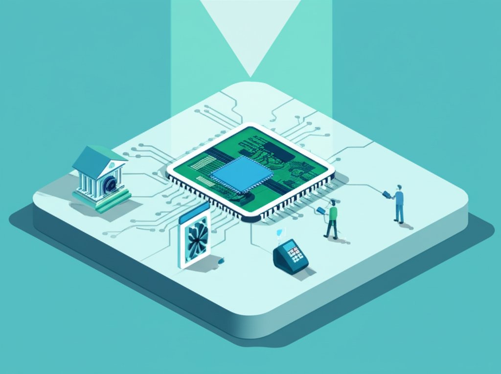 Chip credit card security: EMV chip for fraud protection and enhanced data encryption.
