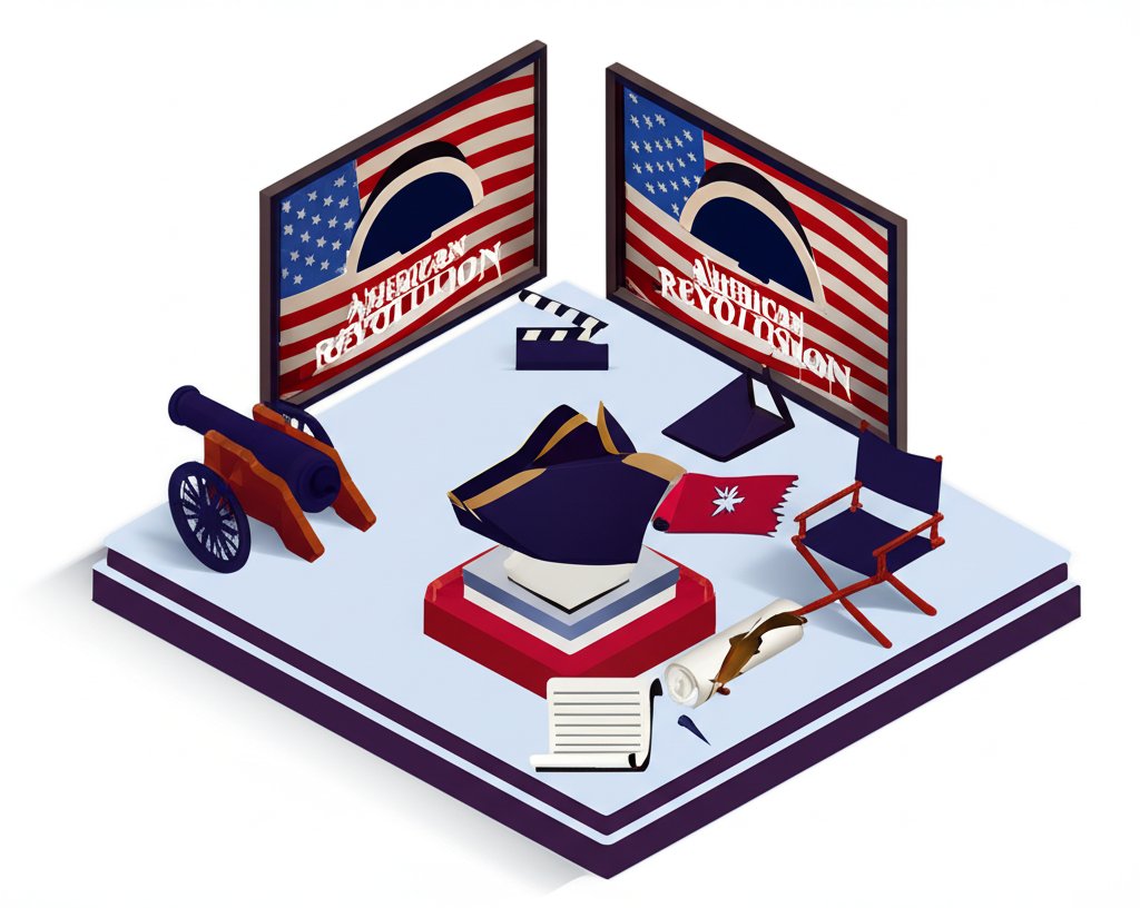 Compelling American Revolution historical drama television series.