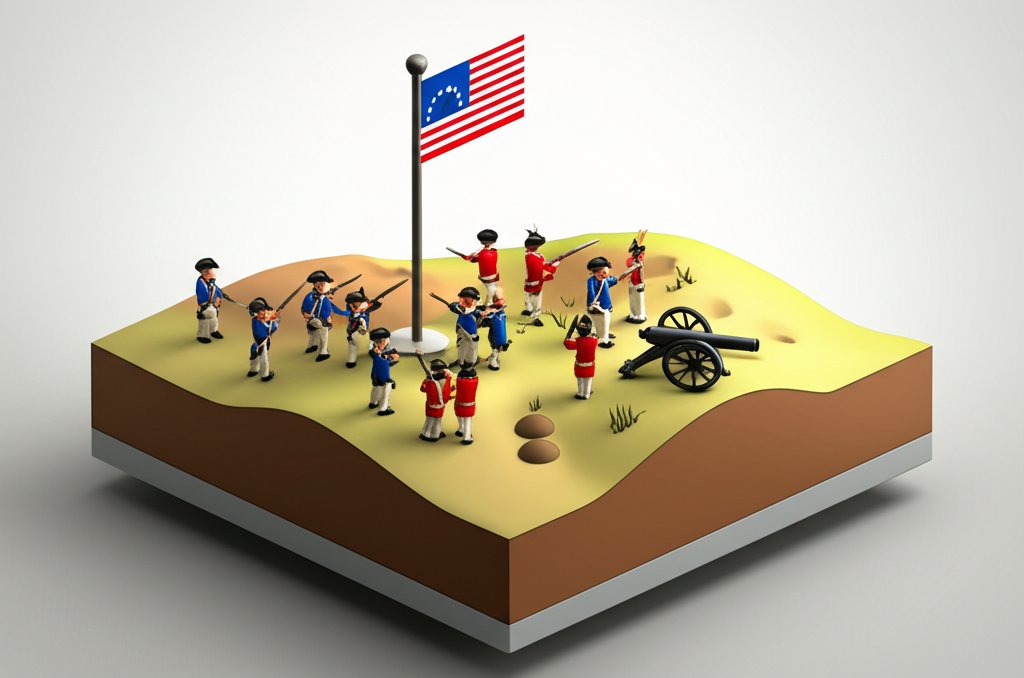 American Revolutionary War videos covering battles, historical events, and figures.