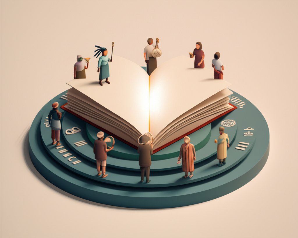 Broadening history: diverse voices from the margins sharing untold stories.