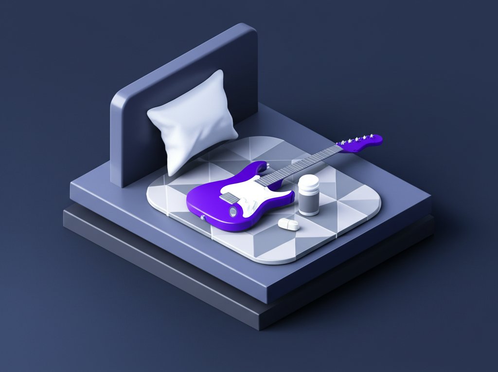 Jimi Hendrix's cause of death: aspiration of vomit due to barbiturate overdose.