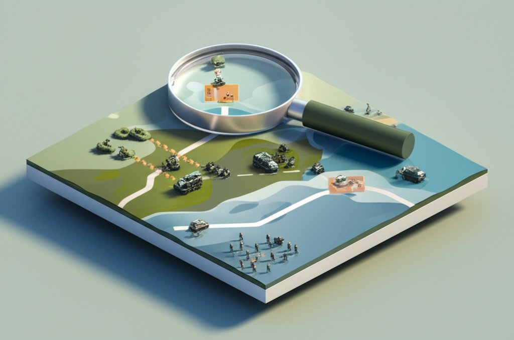 Battlefield deconstruction: grand strategy analysis to minute-by-minute tactical execution.